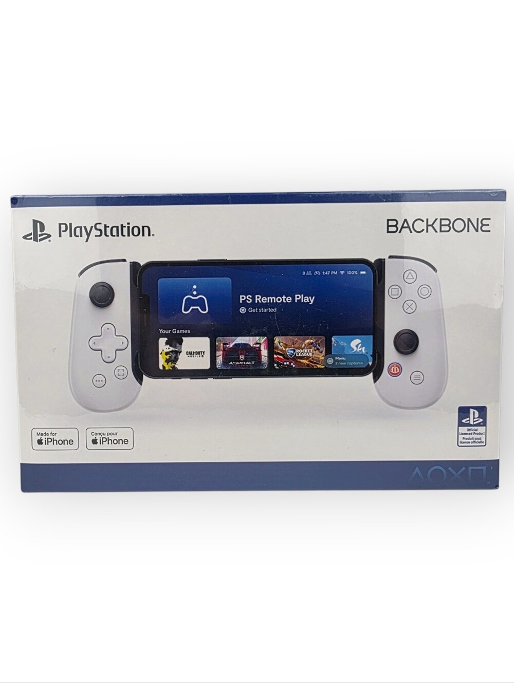 NEW FACTORY SEALED BACKBONE ONE PLAYSTATION EDITION FOR IPHONE (LIGHTNING)